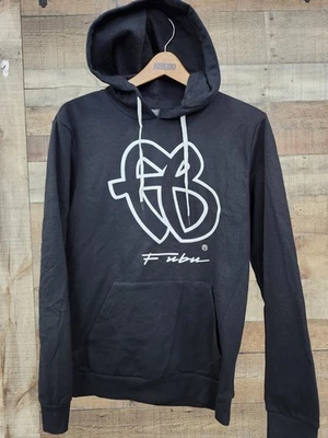 Sudadera con Capucha Fubu Negra De Colección Talla Pequeña EXCELENTE Estado Cordón Foto 1 de 4