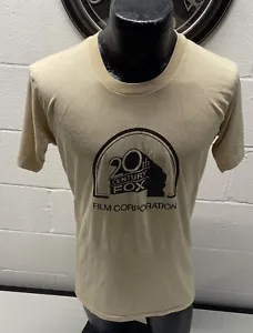Vintage 20th Century Fox Film Corporation T-Shirt Defunct 1980’s Tee Hollywood Large - Bild 1 von 12