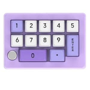 Ergonomic 13Key Numeric Keypad with Customizable Buttons Progammable Keyboard - Picture 1 of 11