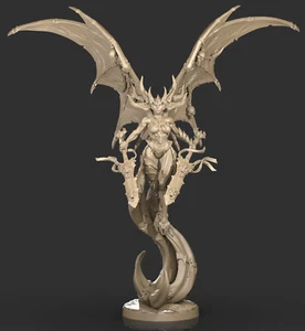 DEMON QUEEN v2 | 25mm scale | Yedharo Models | for D&D or other table top games - Picture 1 of 1