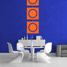 SEVENTIES AF Orange XL Dramatic Art Mobile 23"x81" | Groovy MCM Retro Home Decor