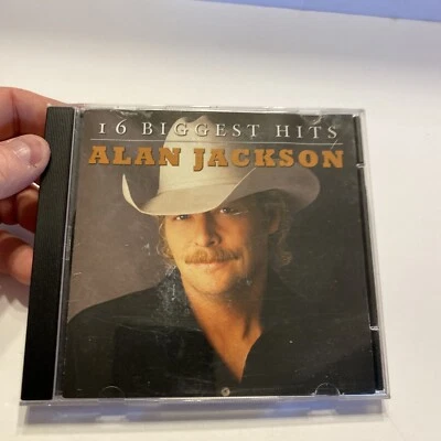 16 Biggest Hits by Alan Jackson CD, 2011 - Image 1 of 4