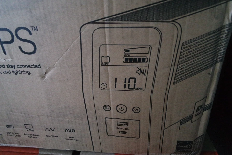 APC BR1350MS Back-UPS Pro BR 1350VA/810W 10 Outlets (New Sealed) - Image 1 of 4