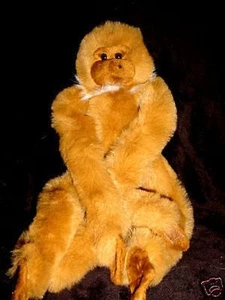 16" Fiesta Long Legged Brown Fur Monkey Stuffed Animal - Picture 1 of 1