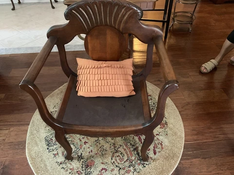 Antique Chair Cover
