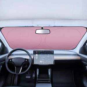 Parasol Ford - Ventana delantera plegable cubierta UV bloquea calor y deslumbramiento, se adapta a la mayoría de los autos - Imagen 1 de 8