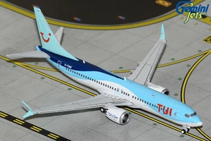 GeminiJets 1:400 TUI Airways Boeing 737 MAX 8 G-TUMY GJTOM2324 IN STOCK - Picture 1 of 2