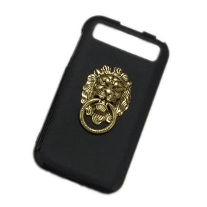 For Blackberry Classic Q20 3D Lion Head Finger Ring Stand Holder Soft TPU Cover - Picture 1 of 4