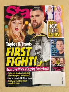 january 2024 Star Magazine Taylor Swift Travis Kelce cover First Fight ! - Picture 1 of 9