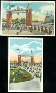 2 POSTCARDS - DUFFERIN GATES, C.N.E., TORONTO - Imagen 1 de 1