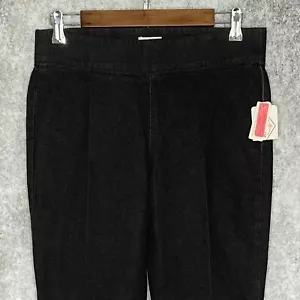 St. John's Bay womens elastic waistband pull on skinny jeans size Medium Tall - Picture 1 of 7