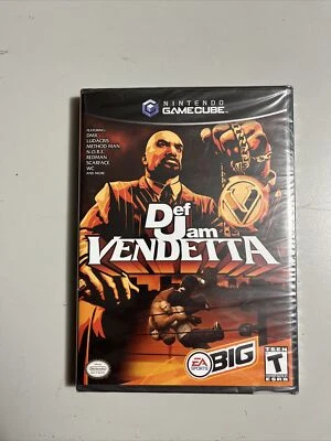 Def Jam Vendetta (Nintendo GameCube, 2003) Factory Sealed Black Label - Image 1 of 4