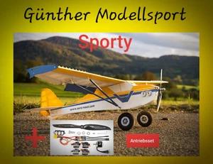 News! aeronaut Sporty Querrudertrainer + Antriebsset, 136700 Günther Modellsport - Bild 1 von 6