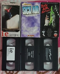 Transworld Skateboarding, Alpinestars Sick Air, Big Air Assault - 3 Extreme VHS - Picture 1 of 2