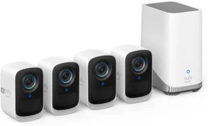 eufy Security eufyCam S300 3C Überwachungskamera 4K kabellose Farbige Nachtsicht - Bild 1 von 6