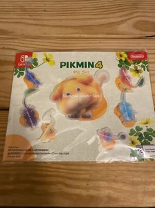 Nintendo Switch Pikmin 4 Pin Set Promo Neu - Bild 1 von 1
