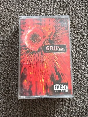 GRIP INC. "POWER OF INNER STRENGTH" CASSETTE/METAL BLADE RECORDS/1995 EXC++ - Image 1 of 4