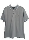 Guinness Mens Polo Shirt  Large 42" Grey Patterned Casual Golf Short Sleeve