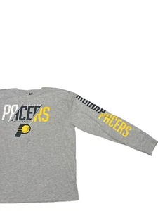 Indiana Pacers NBA Ultra Game Long Sleeve Pullover Men's T-Shirt Size 2XL - Picture 1 of 8