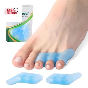 Gel Pinky Toe Separators - 8 Pack Pinky Toe Spacers, Bunion Cushions Pads for Wo - Picture 1 of 12