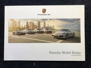 Porsche Modellreihe Prospekt 2016 mit technischen Daten. 57 Seiten. - Bild 1 von 6