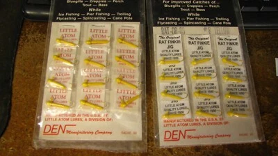 Little Atom "rat finkie" 夹具,24 克拉,全新陈货,尺寸 8,黄色,免费送货 — 第 1/3 张图片