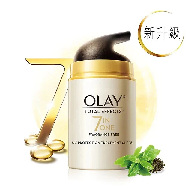 Olay Total Effects Face Moisturizer SPF 15 Fragrance-Free 50g - Image 1 of 1