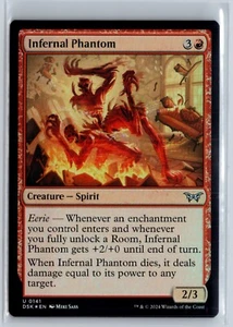 FOIL Infernal Phantom Duskmourn – MTG Magic the Gathering Card - Picture 1 of 2