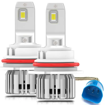 2x 9007 LED Headlight Hi/Lo Bulbs for Ford Expedition 1997-2002 Ranger 1993-2004 - Image 1 of 4