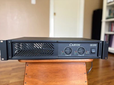 Carvin HD 1500 Power Amplifier, Used, Very good condition - Image 1 of 4