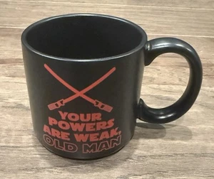 Hallmark Star Wars DARTH VADER Your Powers Are Weak Old Man Matte Coffee Mug Cup - Picture 1 of 7