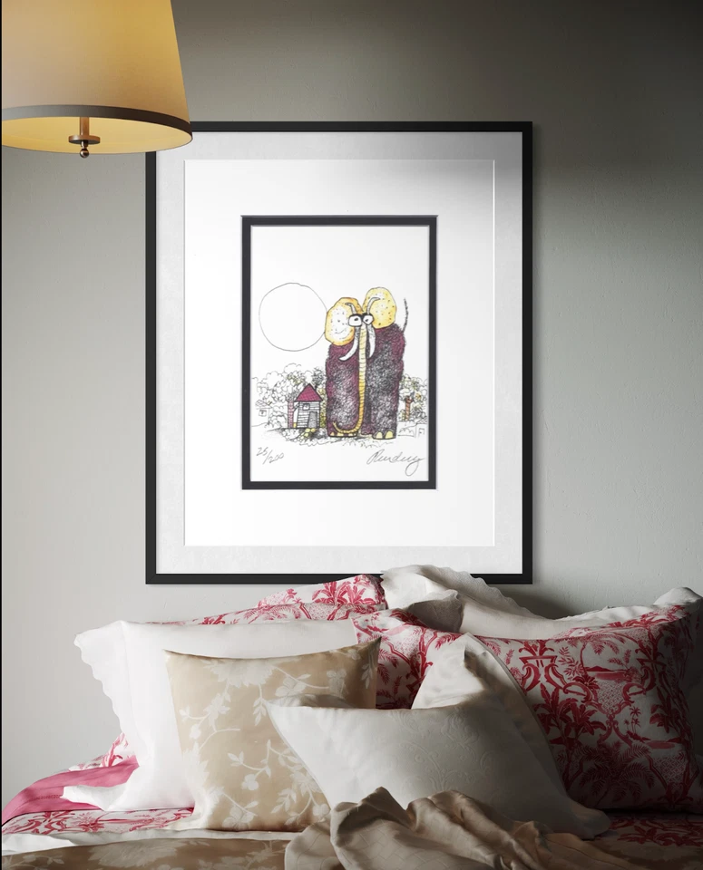 Bully Mooly Wammoth (24" X 36") sin marco Foto 1 de 1