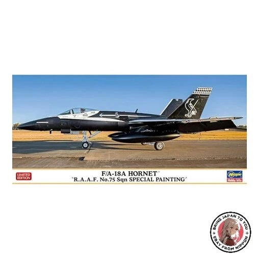 NUOVO Hasegawa 02411 1/72 Australian Air Force F/A-18A Hornet 75th Squadron - Immagine 1 di 1