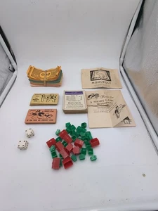 Vintage 1936 Monopoly Geld, Karten, Stücke, Würfel usw. - Bild 1 von 10