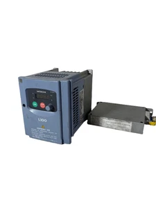 Hitachi L100 -007HFE Frequency converter | 1 HP 0.75KW with EMC-Filter - Picture 1 of 3