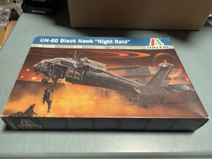 ITALERI 1:72 SCALE Uh 60 / Mh-60 Black Hawk "Night Raid" Kit #1328~MINT in BOX - Picture 1 of 1