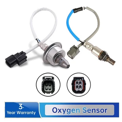 Sensor de oxígeno superior + inferior 2 piezas para Honda Accord 2,4 L L4 2013 2014 2015 2016 2017 Foto 1 de 4