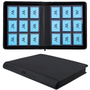 Toploader Binder, Holds 324 Top Loaders,9 Pocket Top Loader Binders for 3" x ... - Picture 1 of 7