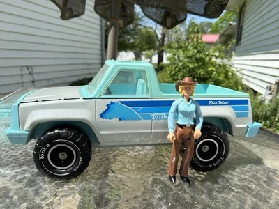 Pastilla de terciopelo azul Tonka Foto 1 de 4