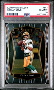 2020 PANINI SELECT #147 JORDAN LOVE ROOKIE RC PSA 10 - Picture 1 of 2