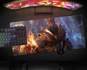 Alfombrilla de ratón para juegos World of Warcraft Classic Onyxia XL 900x420 mm con licencia Blizzard - Imagen 1 de 4