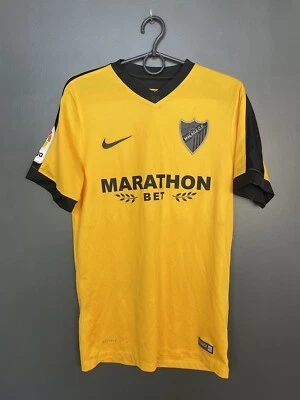 MALAGA 2016/2017 AWAY FOOTBALL SHIRT NIKE SOCCER JERSEY SIZE S ADULT - Image 1 of 4