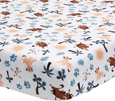 Lion King Adventure Fitted Crib Sheet, Multicolor
