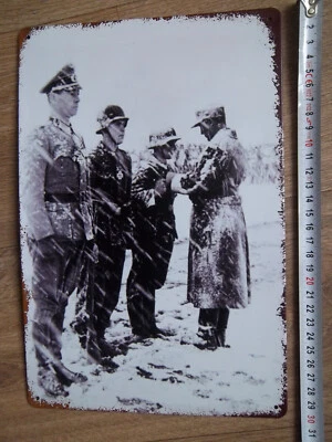 décoration plaque musée militaire 2 ww vintage collection Allemand - Photo 1/2