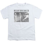 Elvis Presley Heartbreaker Kids Youth T Shirt Licensed The King Rock Tee White