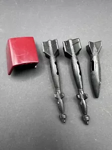 Cobra Firebat Original Long & Small Missiles GI Joe 1986 Hasbro Parts Lot Vtg - Picture 1 of 2