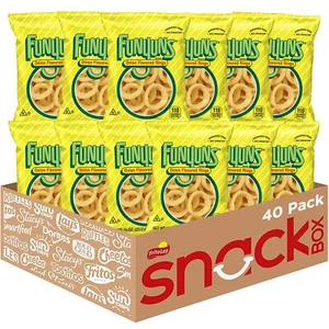 Funyuns Onion Flavored Rings 40 Count Gluten Free Snack 0.75 Ounce Bags - Picture 1 of 5