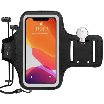 [Anti-vibración] Brazalete deportivo ligero para teléfono para iPhone 14/+ 13 12 11 Pro Max Foto 1 de 4