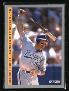 George Brett 1993 Fleer #236  Baseball Card