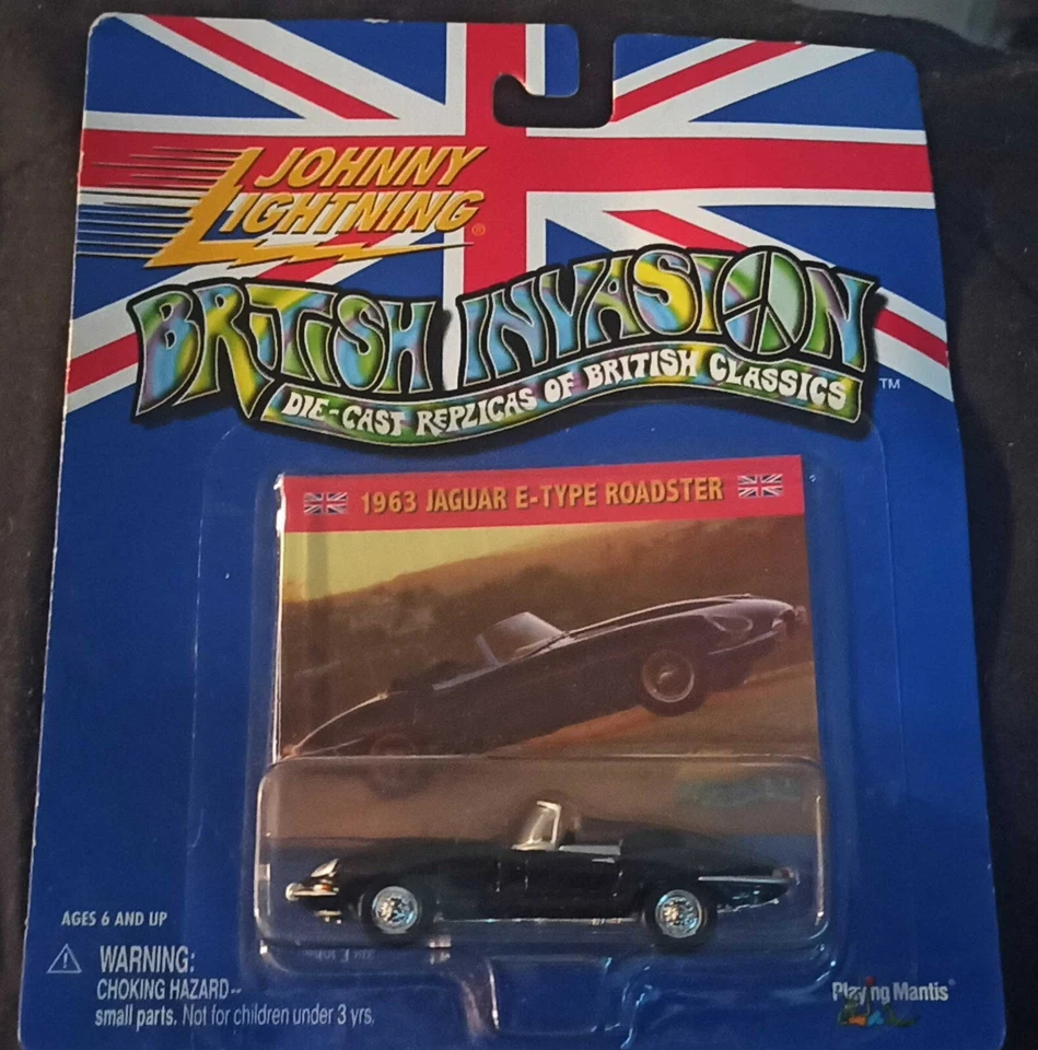 1963 Jaguar E-type Roadster 2000 Johnny Lightning British Invasion 1 64